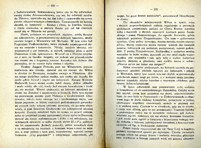ksiazka-125.jpg - Książka: W Wilnie i w Dworach Litewskich 1815/1843 r. wydana w Wilnie. Autorstwa Gabrjeli Puzyniny (z domu Gunther).