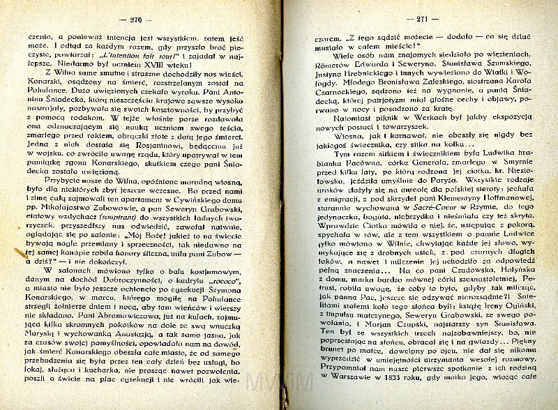ksiazka-150.jpg - Książka: W Wilnie i w Dworach Litewskich 1815/1843 r. wydana w Wilnie. Autorstwa Gabrjeli Puzyniny (z domu Gunther).
