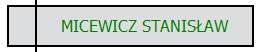 MICEWICZ STANISAW